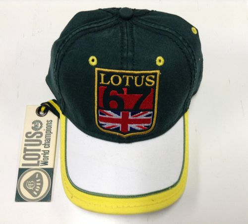 Lotus Cap with Crest - Green